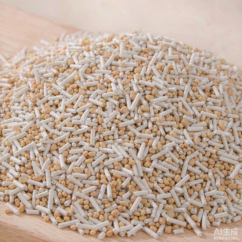 PEA PET custom blend cat litter