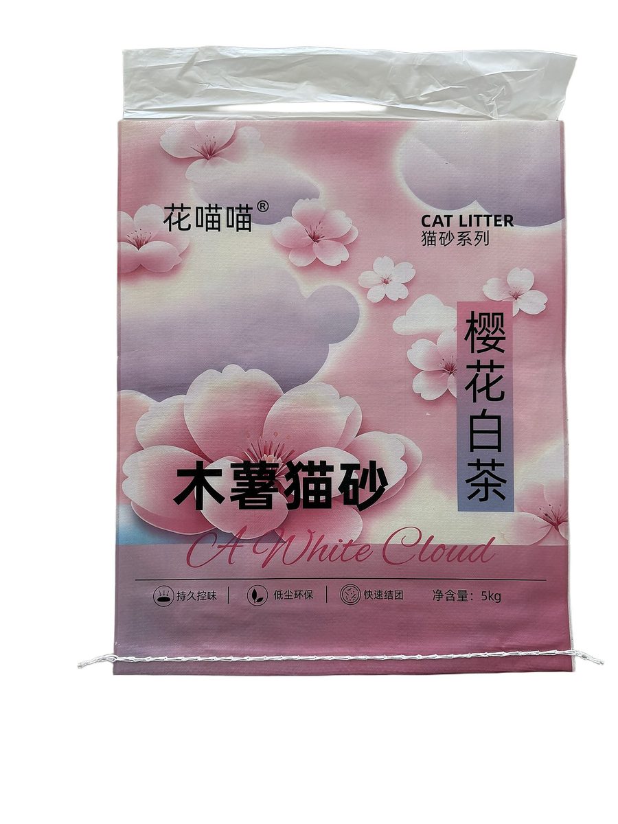 HUAMIAOMIAO sakura white tea cassava cat litter 5kg