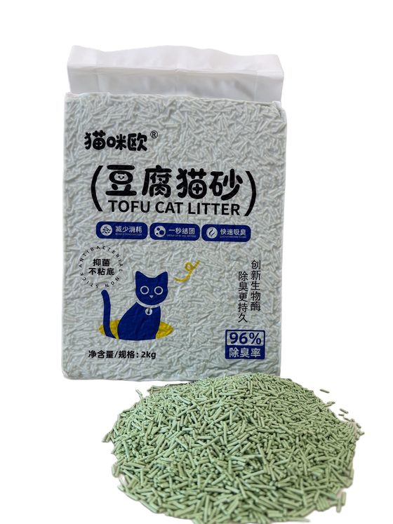 MIMIAO green tea tofu cat litter 2kg